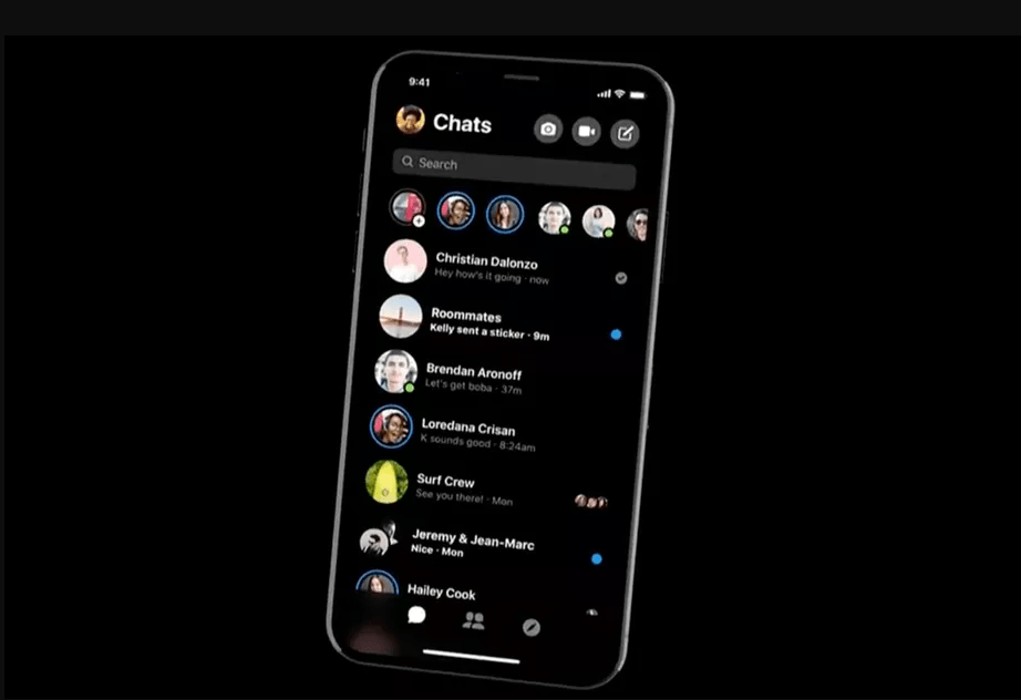 Facebook Redesign Messenger App 2