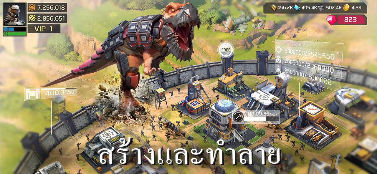 Game Dino War Survivor Content1