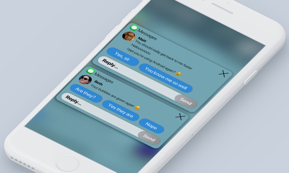 Ios 12 Notification Group Concept 3