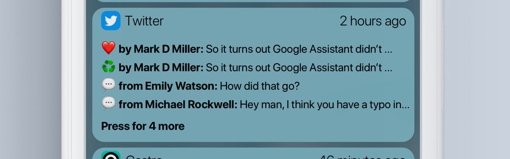 Ios 12 Notification Group Concept 4