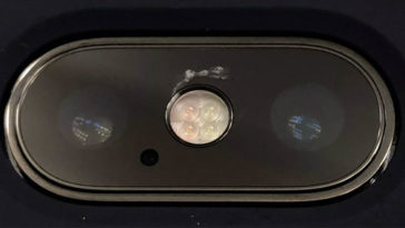 Iphone X Cracked Camera Lens