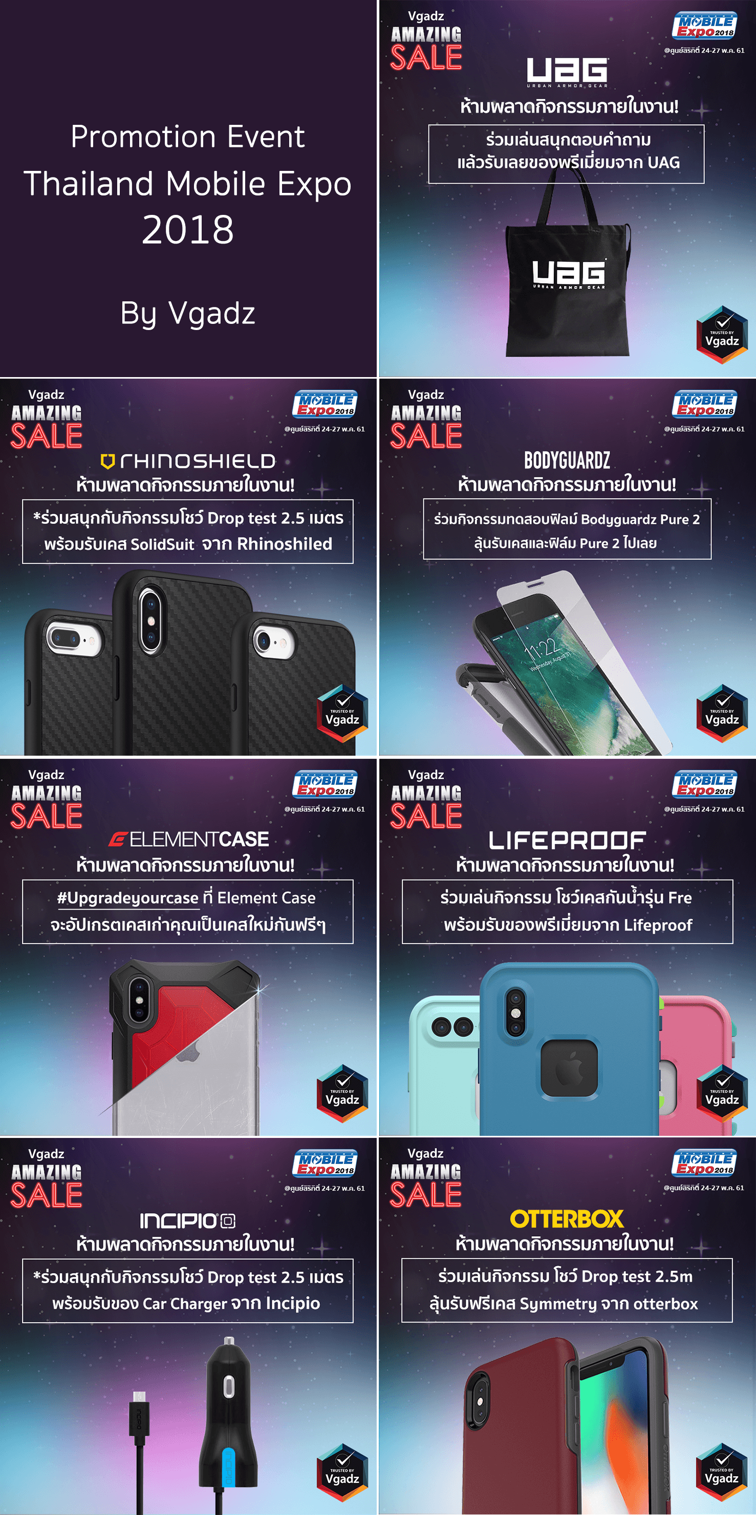 Vgad Iphone Case Sale Thailand Mobile Expo 2018 Pro
