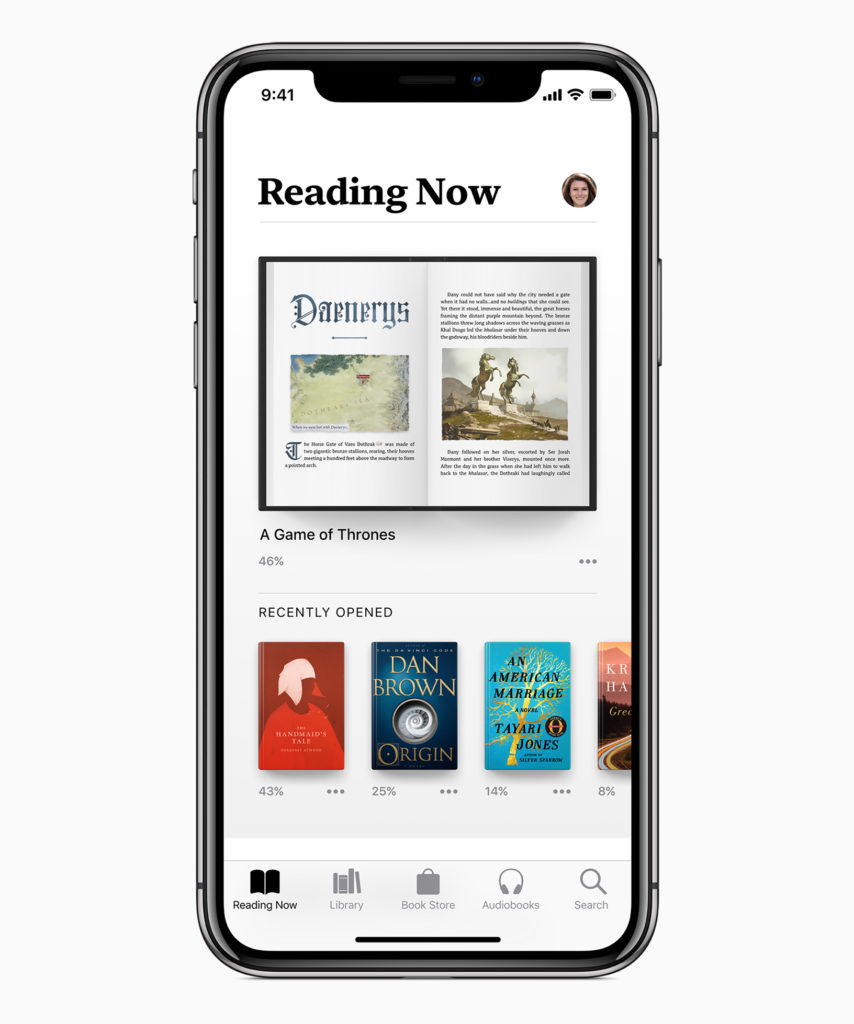 Apple Books Reading Now 06122018