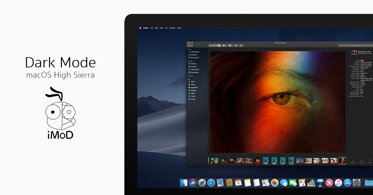 Dark Mode Macos High Sierra Cover