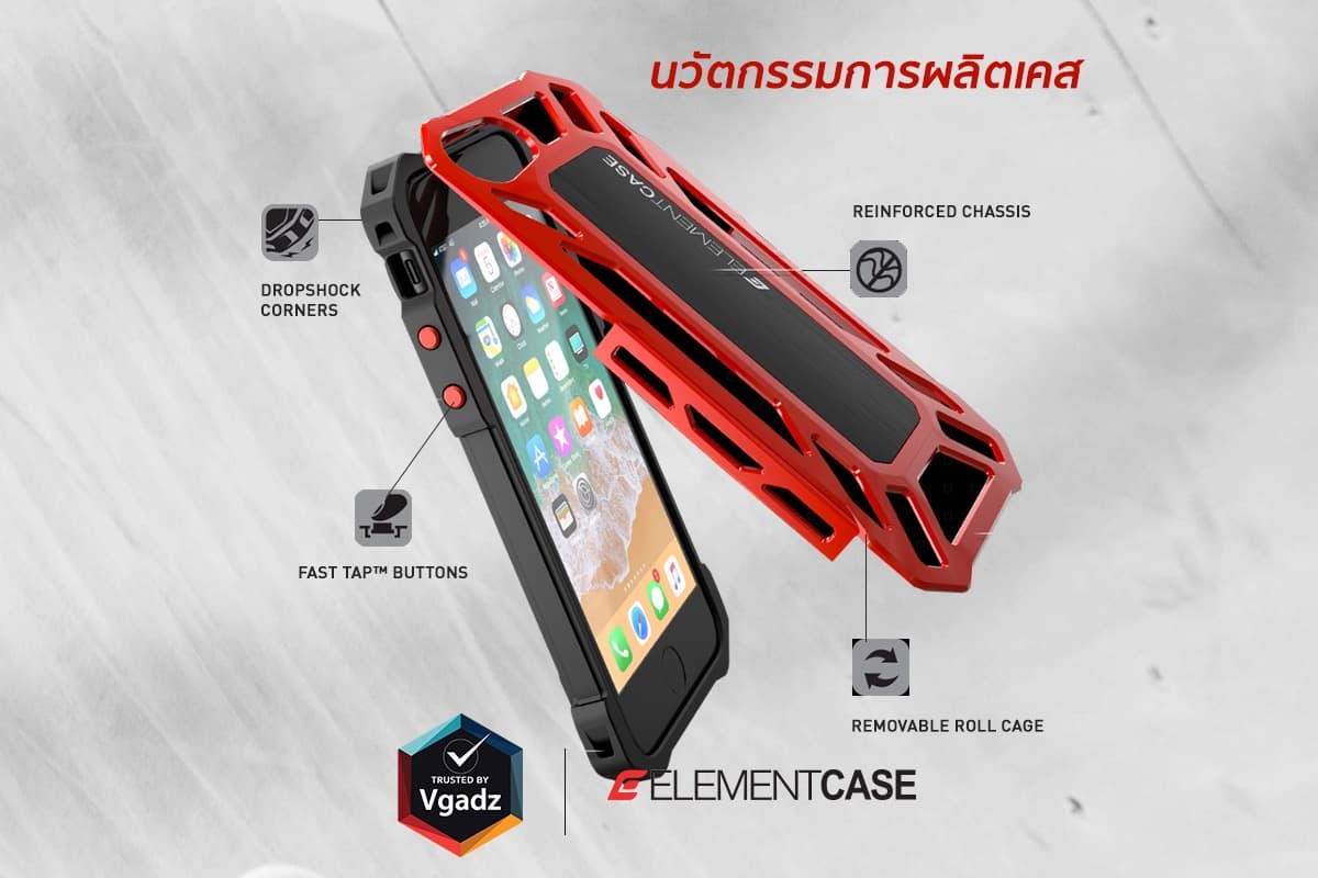 Element Case Rollcase Iphone8 7plus 3