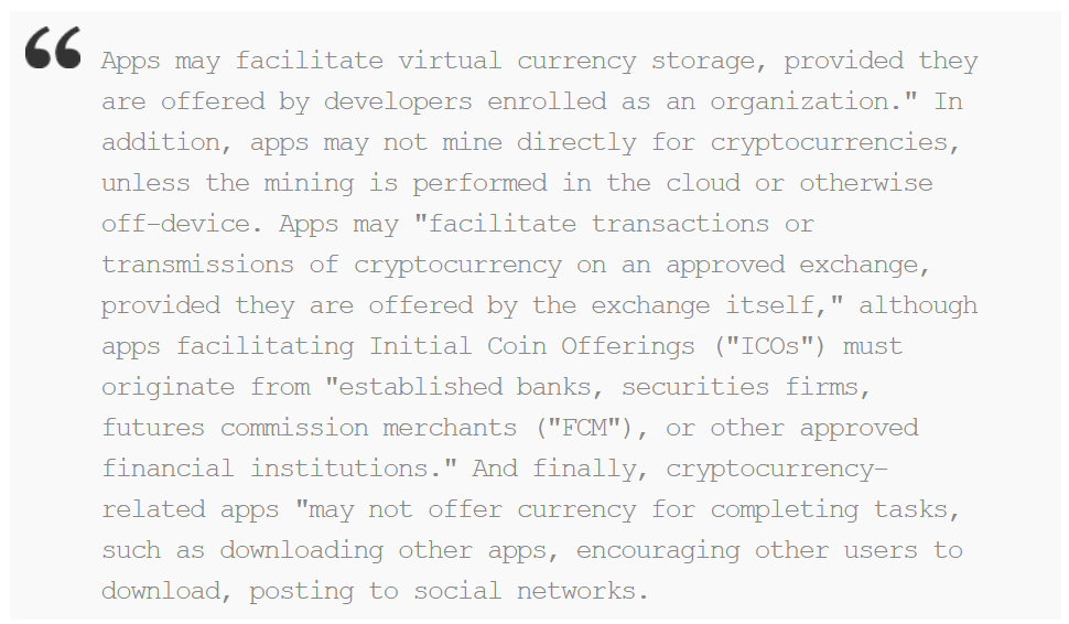 Apple Bans Cryptocurrency Mining Ios And Mac Appstore 1
