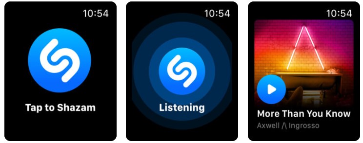 Apple Watch Daily Life App Shazam