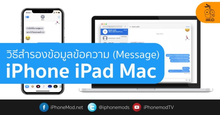 Backup Message To Icloud Mac Iphone Cover