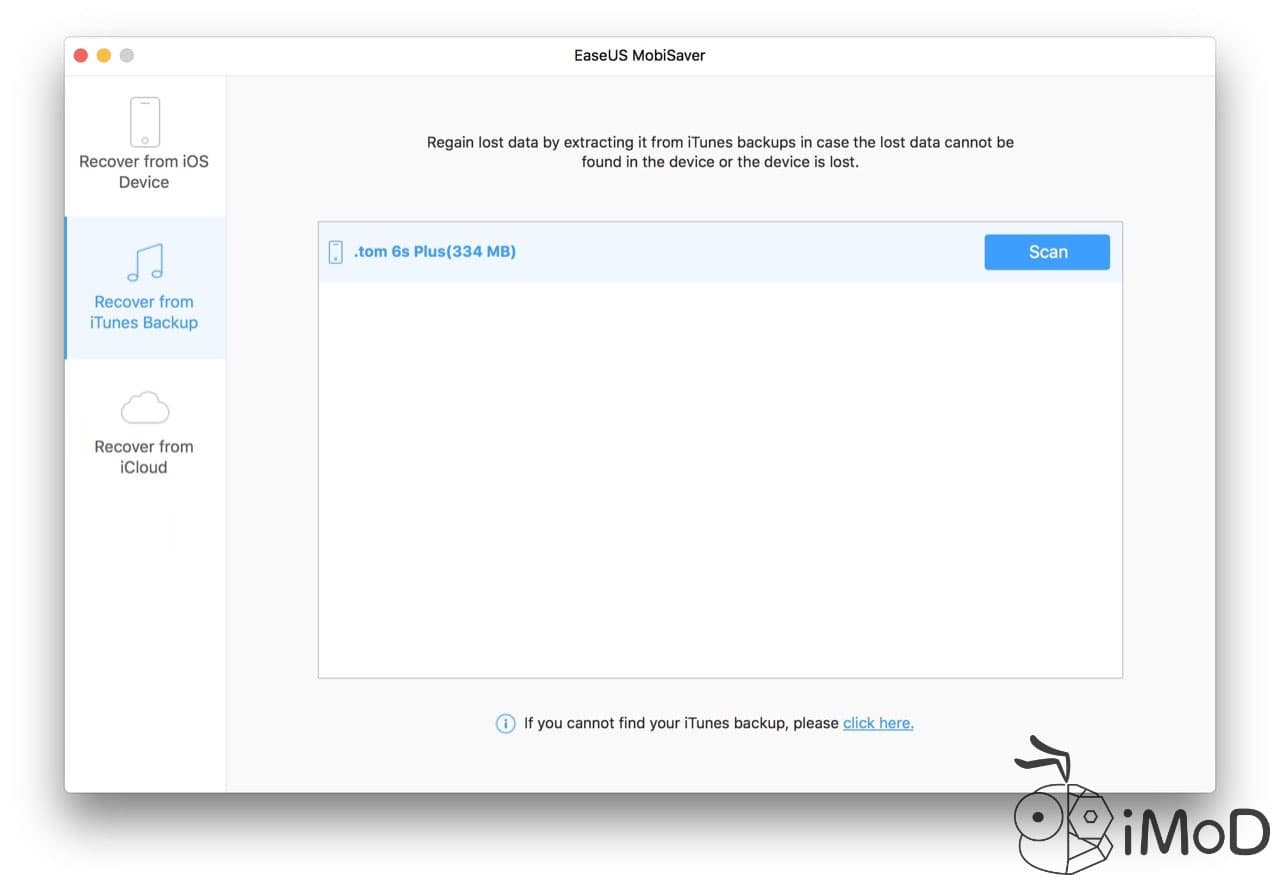 Easeus Mabisaver Recover From Itunes Backup 01