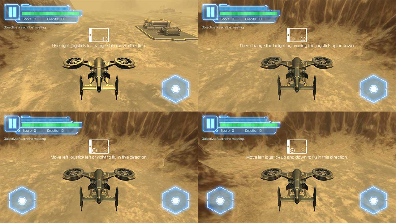 Game Galaxy Hunters Control