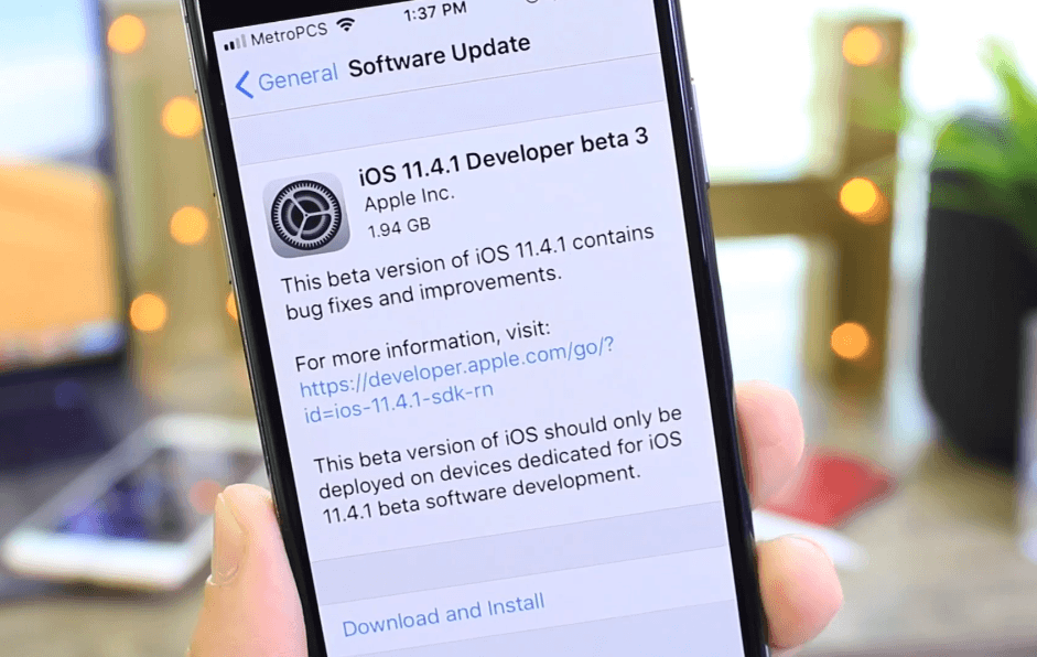 Ios 11 4 1 Beta 3 Seed 1