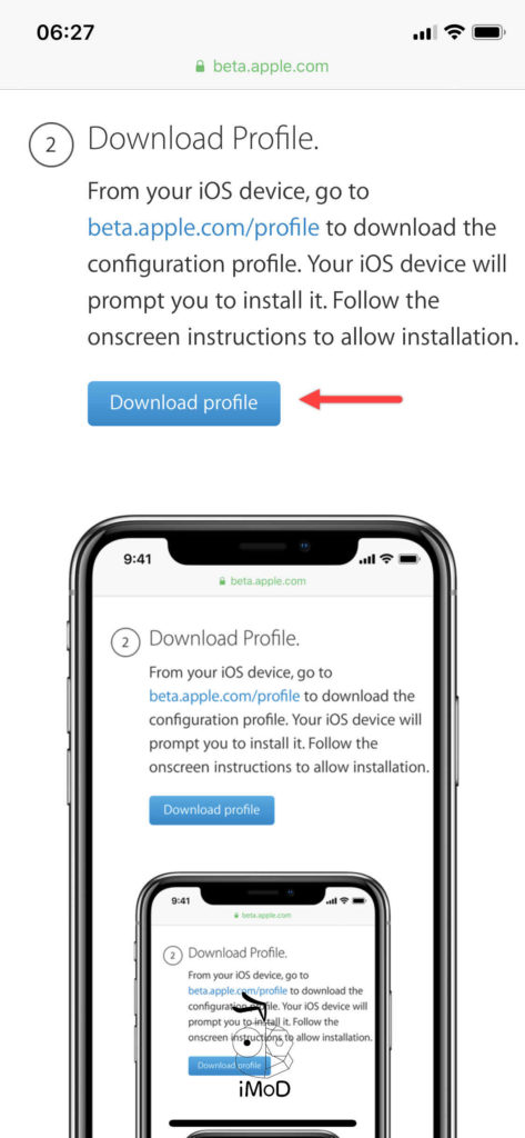 Ios Public Beta Install 006