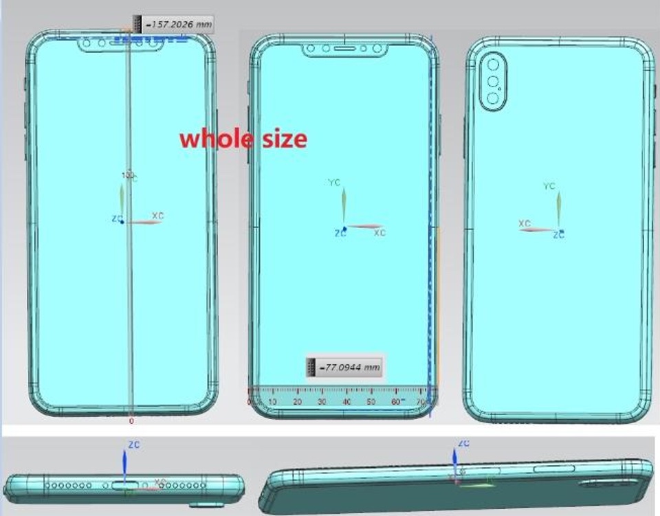 Leaked Schematics Iphone Lcd Oled 2018 1