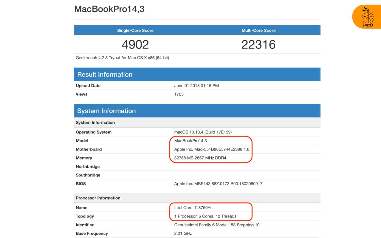 Macbook Pro 32gb Ram I7 6 Cores Leaked