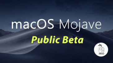 Macos Mojave Public Beta 1