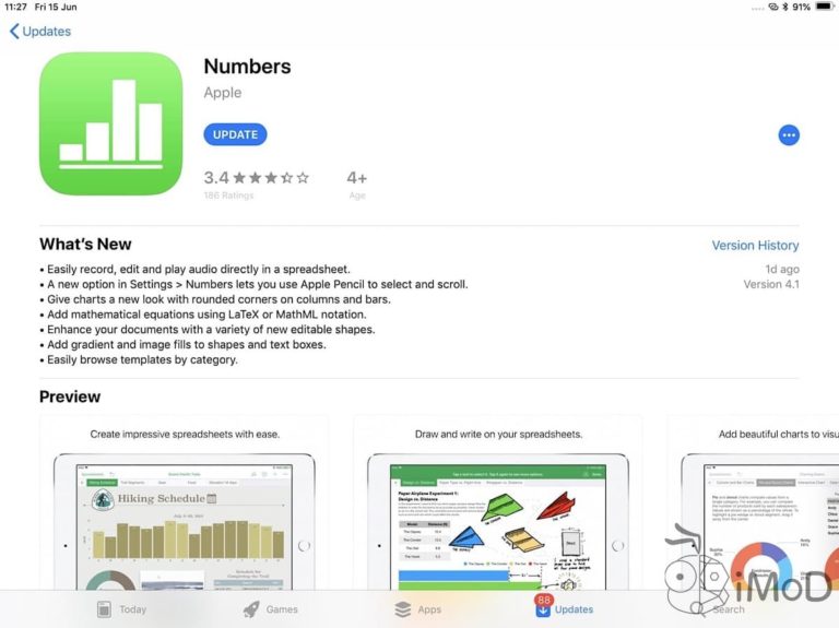 Numbers Upgrade Apple ปล่อยอัปเดต Keynote Numbers และ Pages ให้ iPad iPhone Mac ฟรี