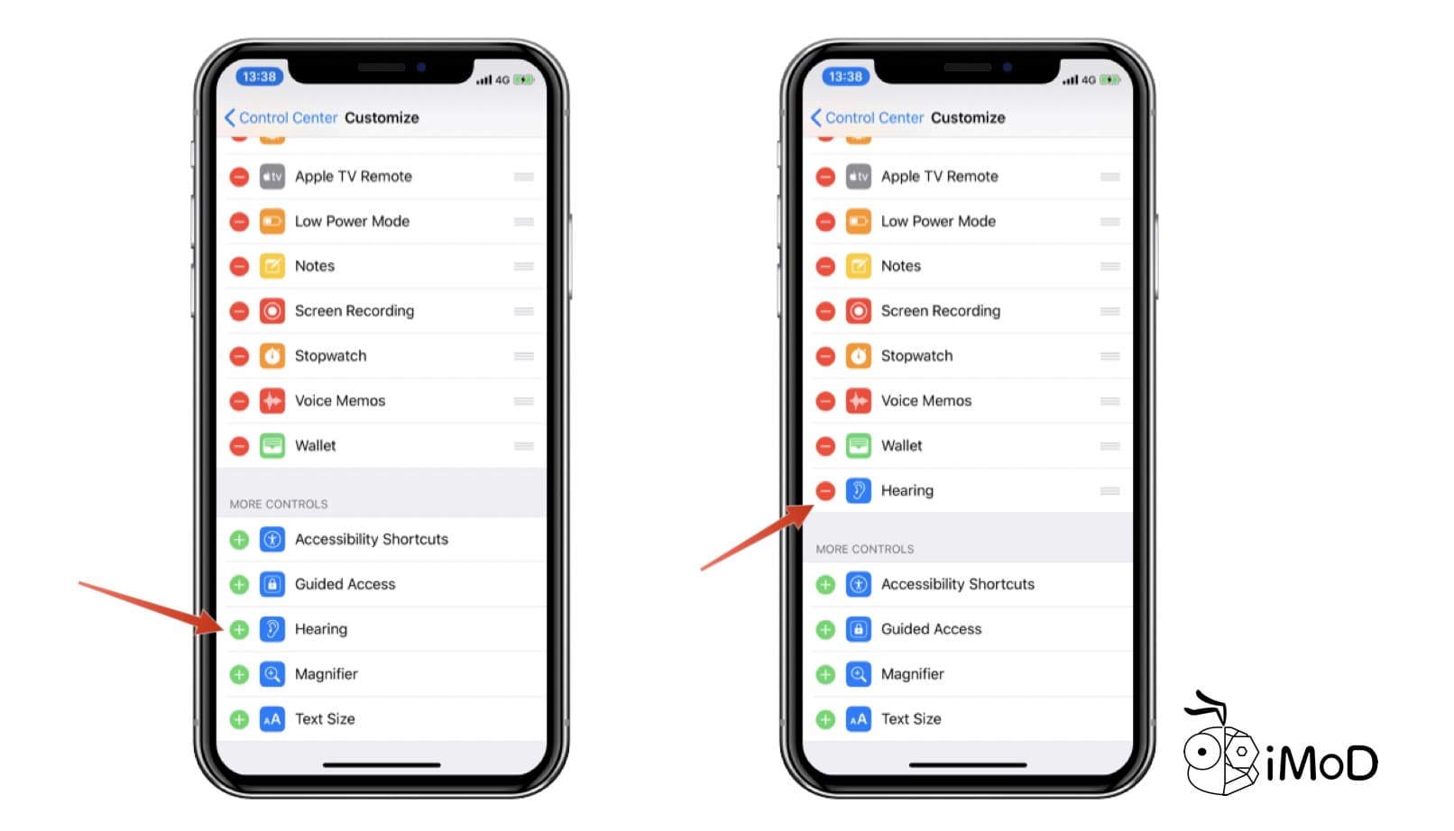 Setup Hearing Ios 12