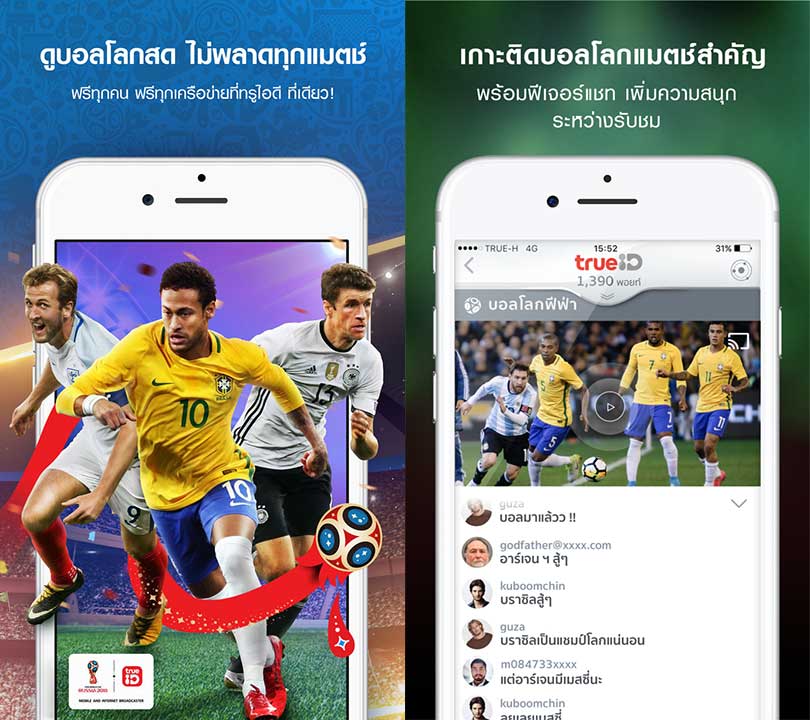 Trueid World Football 2018 Content1