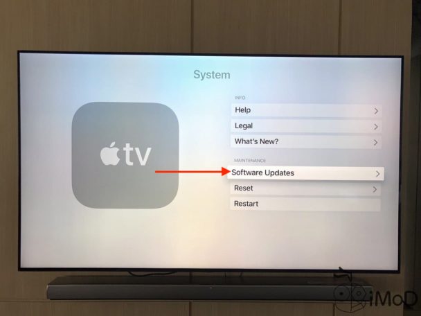 Apple TV を tvOS 11 にアップデートする方法