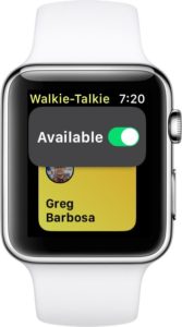 Walkie Talkie Watchos 5 11