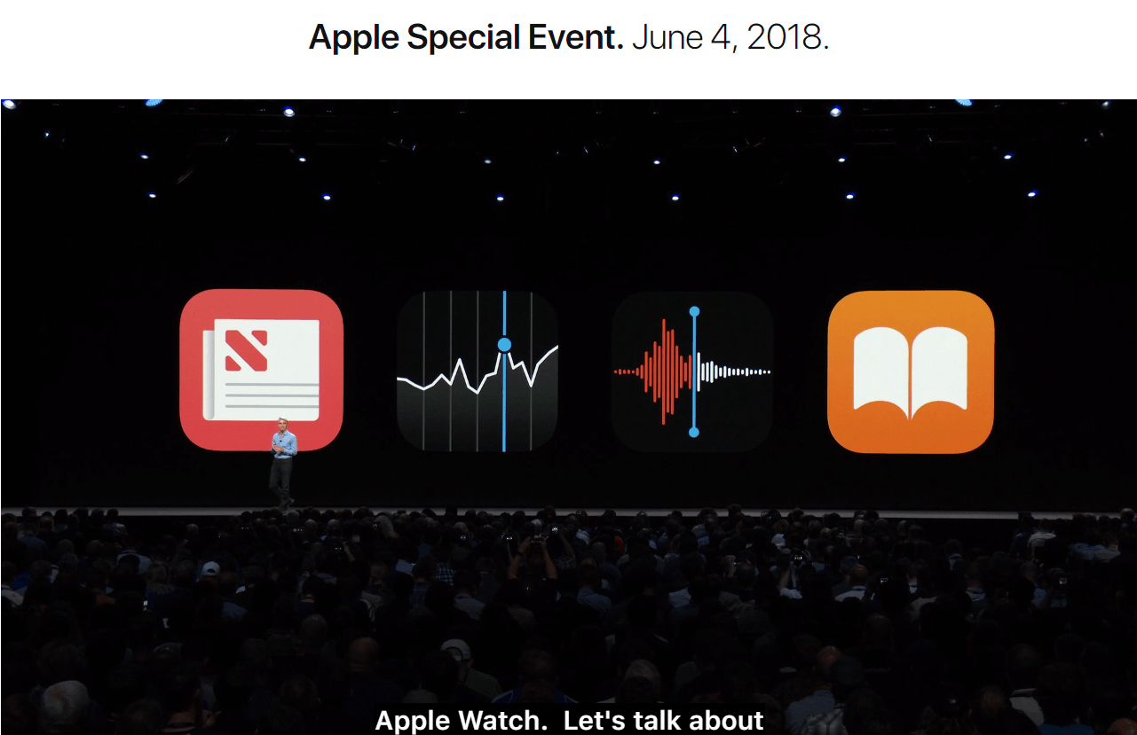 Watch Wwdc 2018 Keynote 1