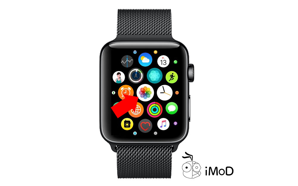How To Setting Photos Display Apple Watch 5