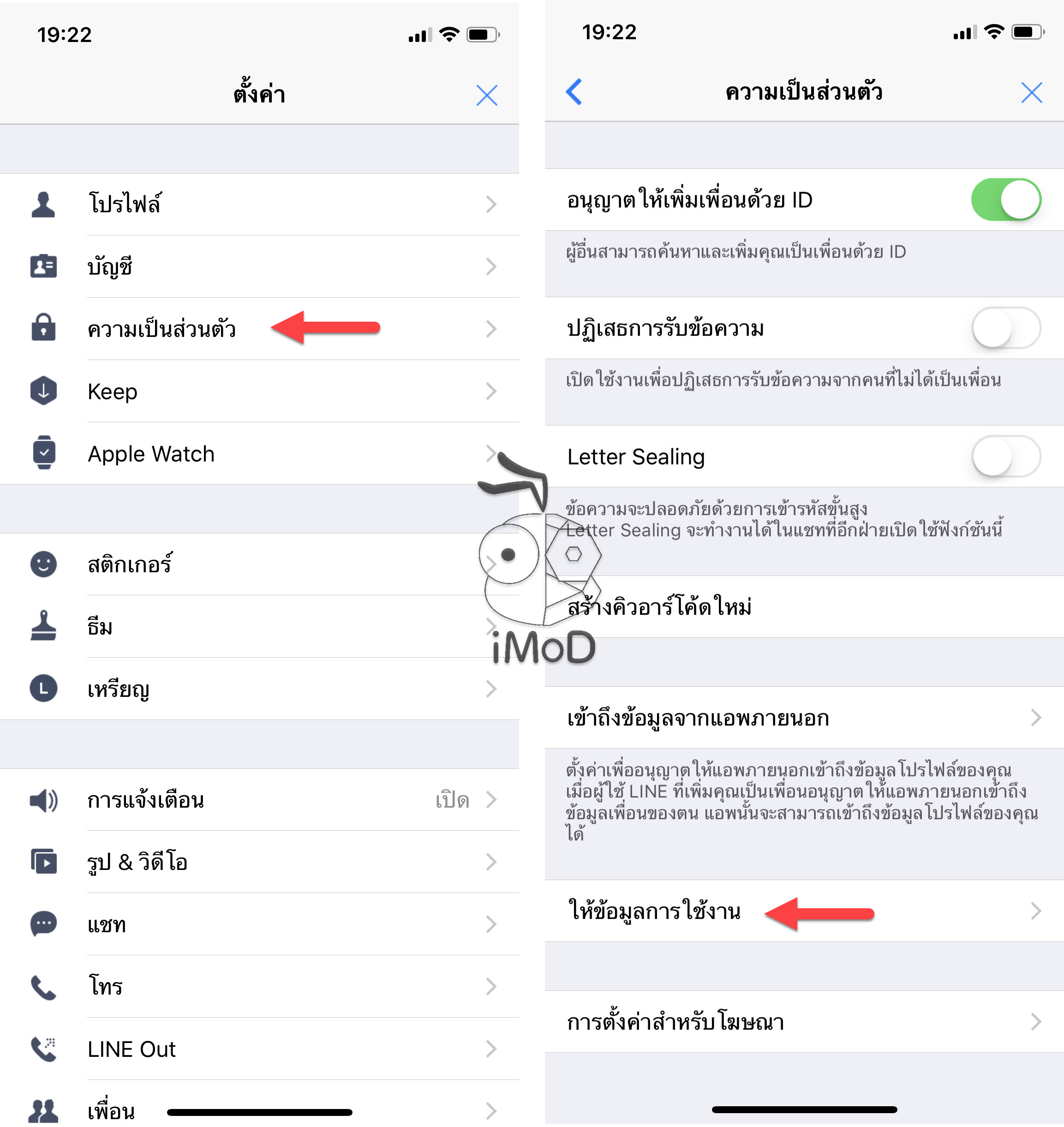 Line Communication Privacy 1