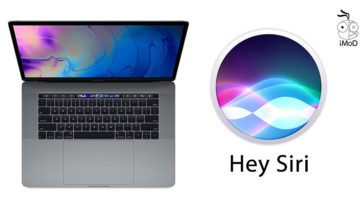 Macbook Pro 2018 Hey Siri 1