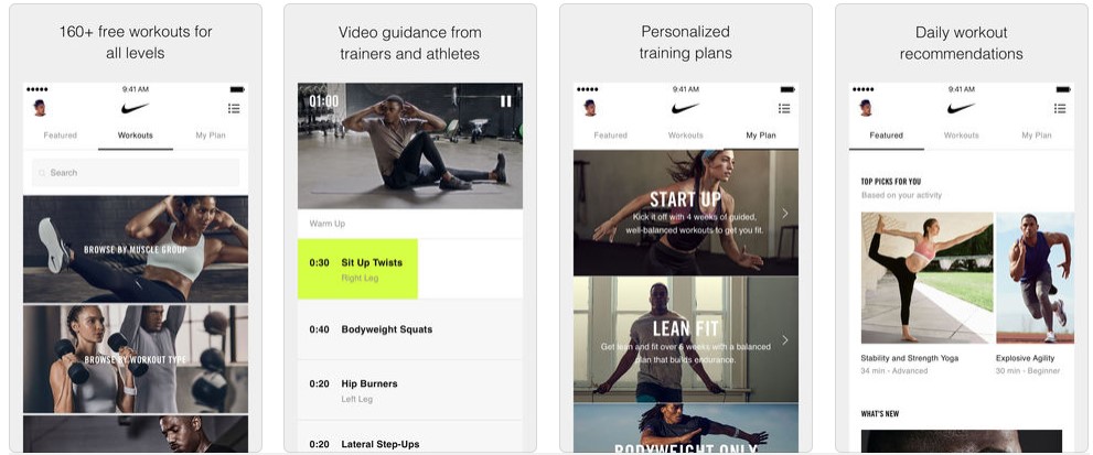 Nike Training Club Available For Apple Watch 2