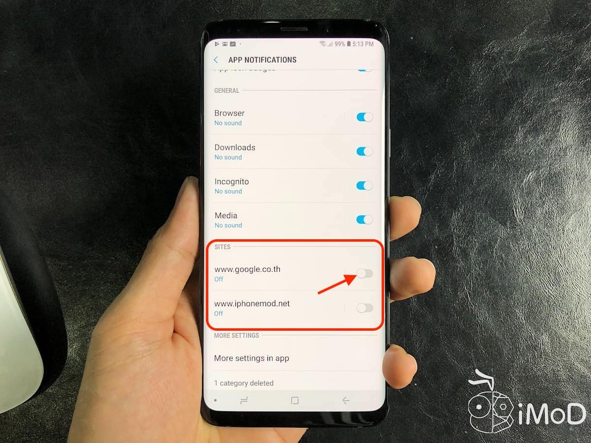 Turn Off Android Chrome Notification 2