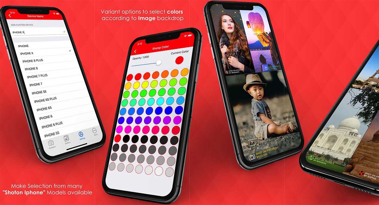 App Shot On For Iphone Watermark Content2