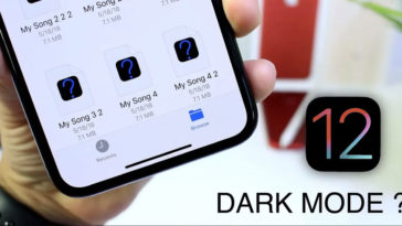 Darkmode Maybe Come Ios 12