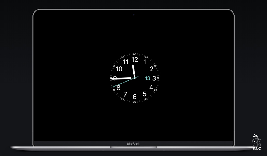 วิธีตั้งค่ารูปหน้าปัดนาฬิกา Apple Watch เป็นภาพพักหน้าจอบน Mac
