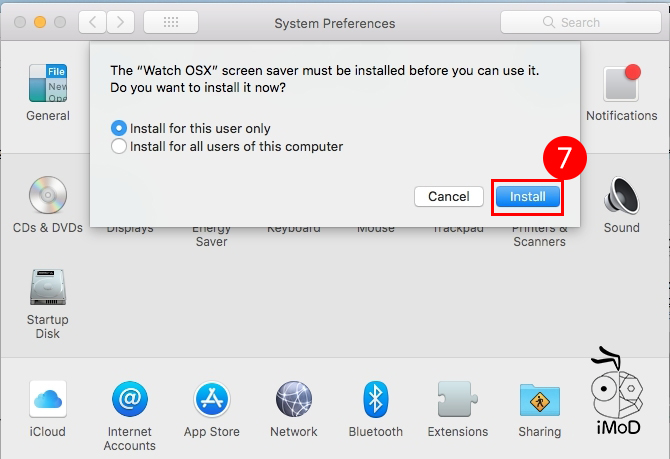 How To Set Screensaver Applewatch Face On Mac 6