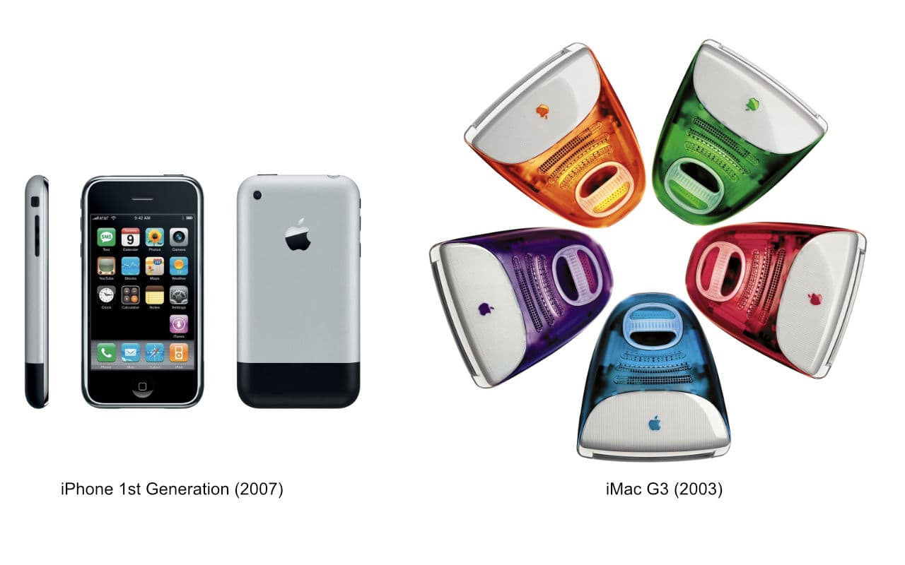 Iphone 1st Gen Vs Imac G3
