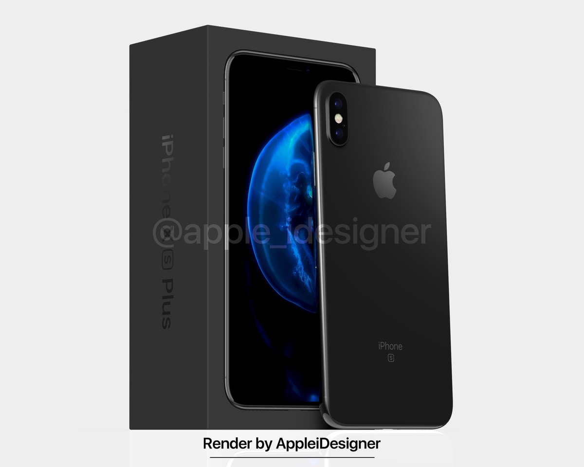 Iphone X Plus Render By Appleidesigner 6