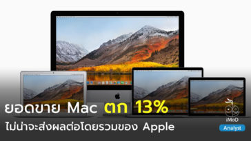 Mac Sales Drop Q3 2018 Analyst