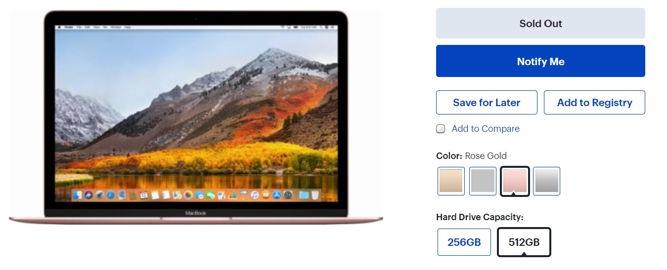 Macbook 12 Inch Sold Out Best Buy Maybe Wait Fall Refresh 1
