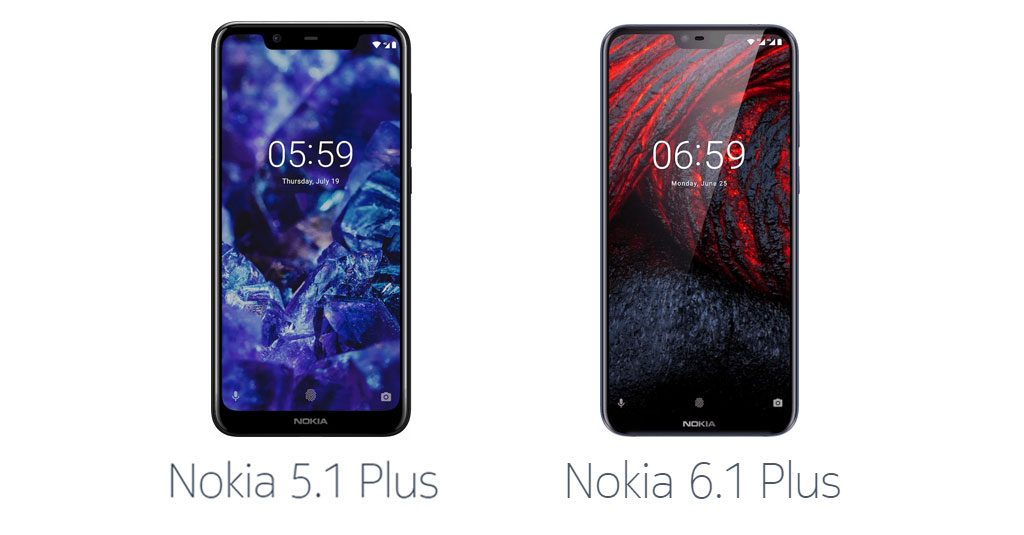 Nokia Release Nokia 5 1 Plus And Nokia 6 1 Plus With Notch