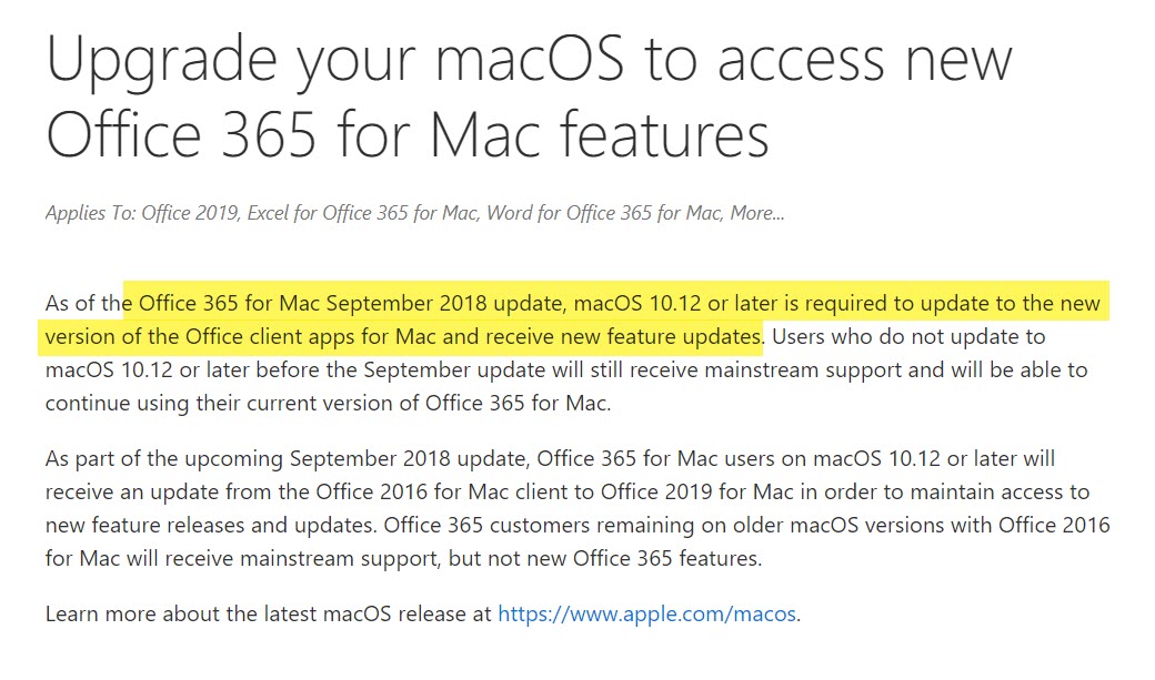 Download Office 365 For Mac High Sierra Download Office 365 For Mac High Sierra