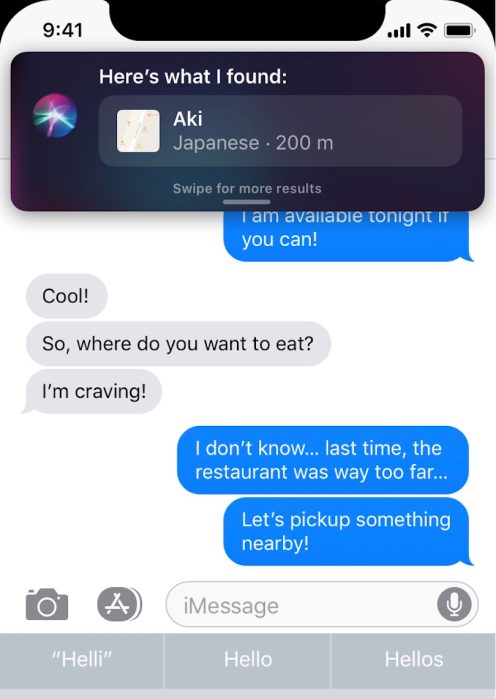 Siri Multitasking Not Full Screen Concept 3