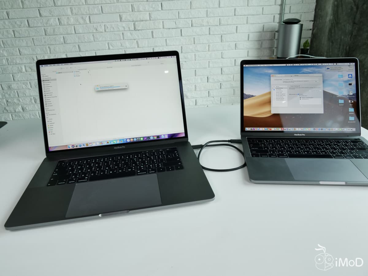 Transfer File Two Macbook Using Thunderbolt 1