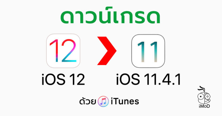 Downgrade Ios 12 To Ios 11 4 1 By Itunes Cover