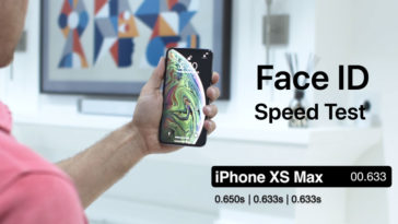 Iphone X Iphone Xs Iphone Xs Max Face Id Speed Test