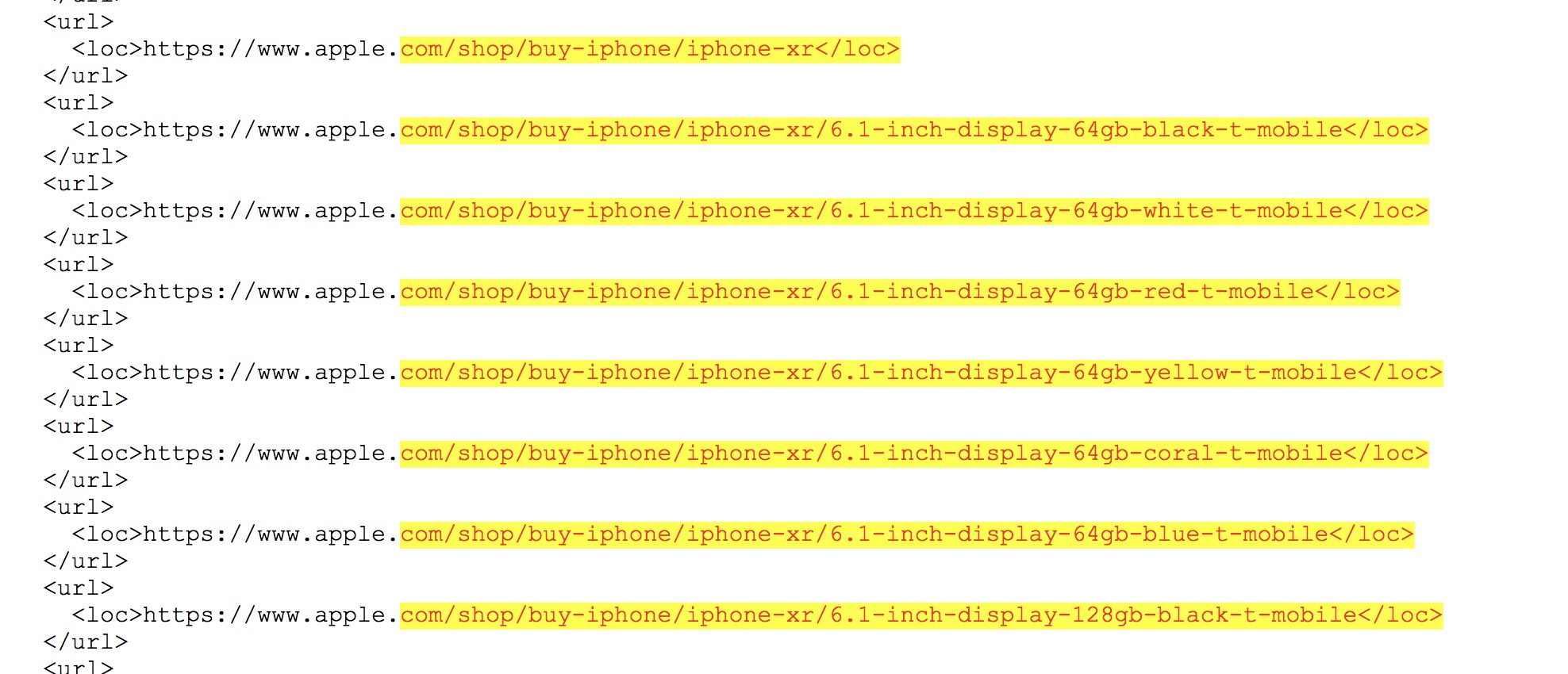 Iphone Xr Name Confirm 6 Colors 3 Storage At Url Apple Website 1