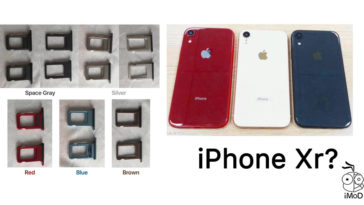 Iphone Xr Sim Trays Leaks Photo 5 Colors