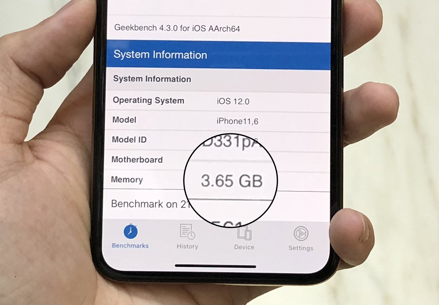 Iphone Xs Iphone Xs Max Ram 4gb Geekbench Report 2