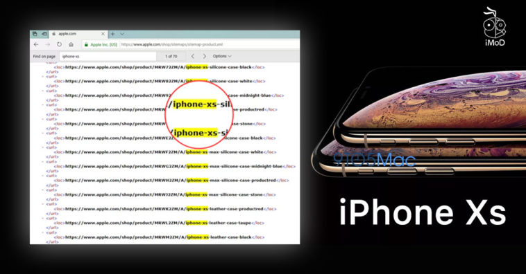 Iphone Xs Name Confirm At Apple Website Product Sitemap