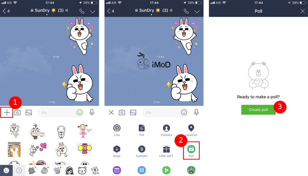 Poll Feature Line Group 1