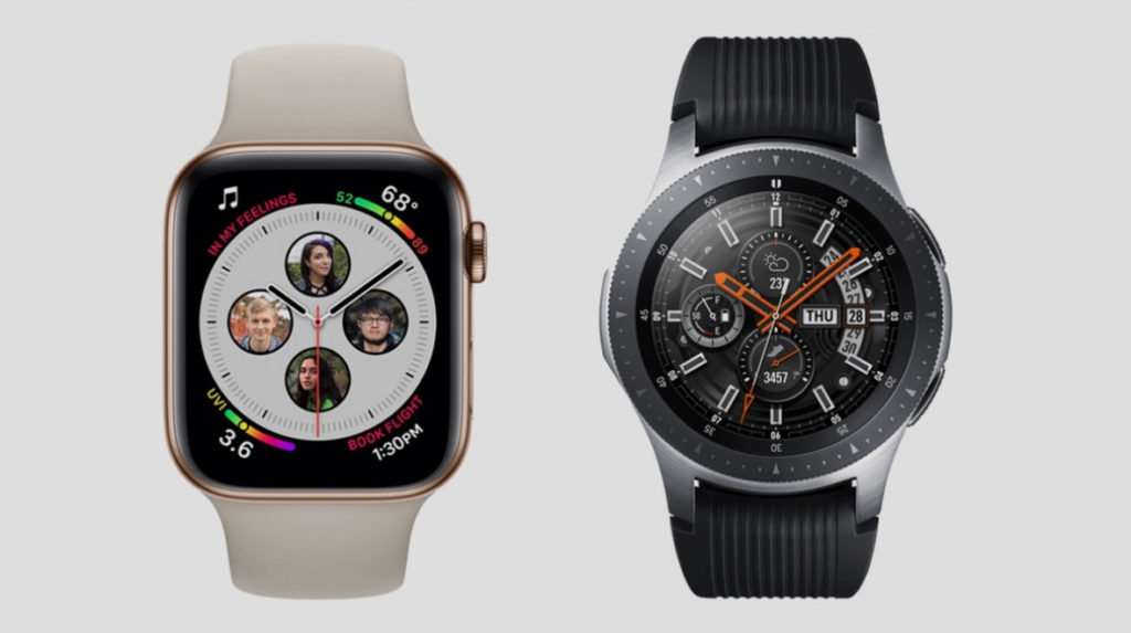 เปรียบเทียบสเปก Apple Watch Series 4 (2018) กับ Galaxy Watch (Samsung)